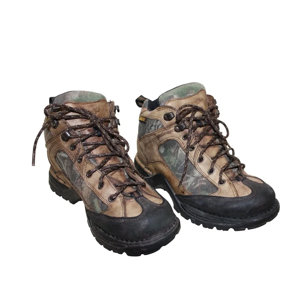 Danner Radical 45 Camohide GTX Hiking Boots Men 8 Brown Camo Waterproof Gore-tex